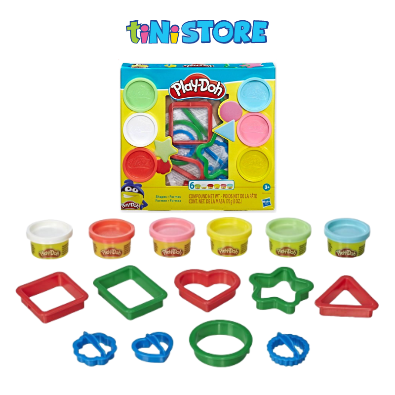 Bộ đồ chơi đất nặn kèm khuôn hình cơ bản Play-Doh