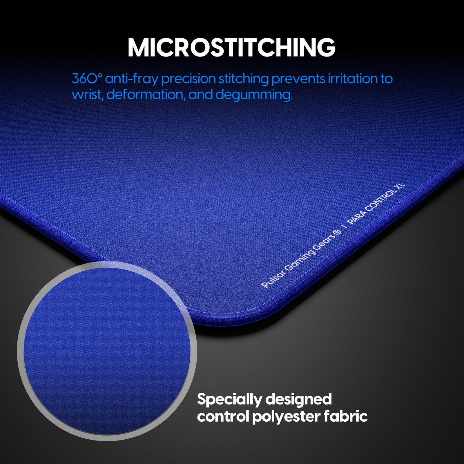 Lót chuột Pulsar ParaControl V2 (Medium Speed) Blue - XL - Hàng chính hãng