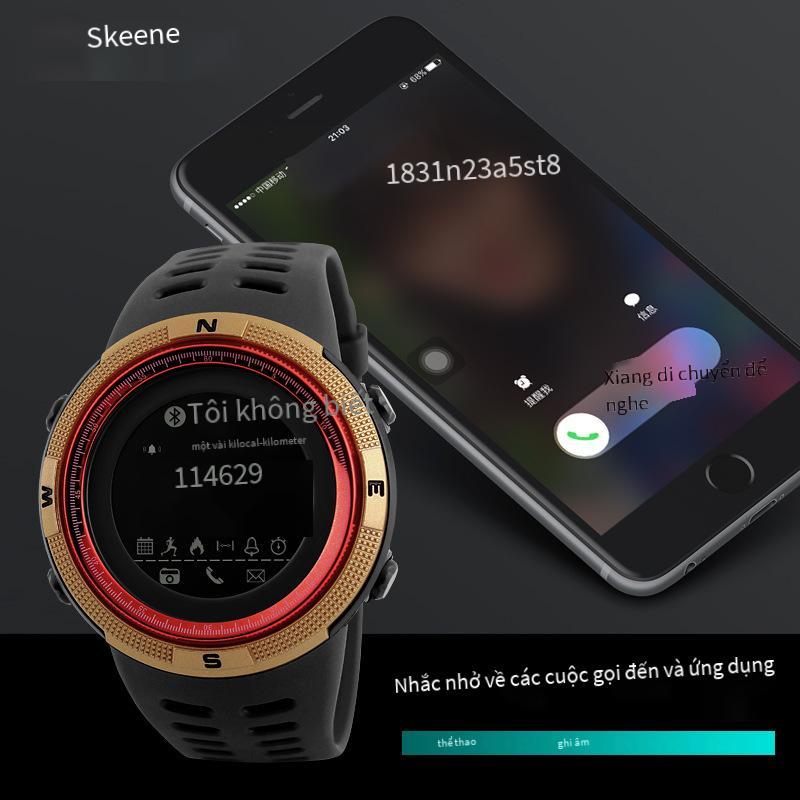 Đồng hồ nhắc nhở máy đếm bước chân thông minh Moment Beauty phong cách mới nhất hỗ trợ ios Android đồng hồ điện tử thể thao cung cấp thương mại điện tử