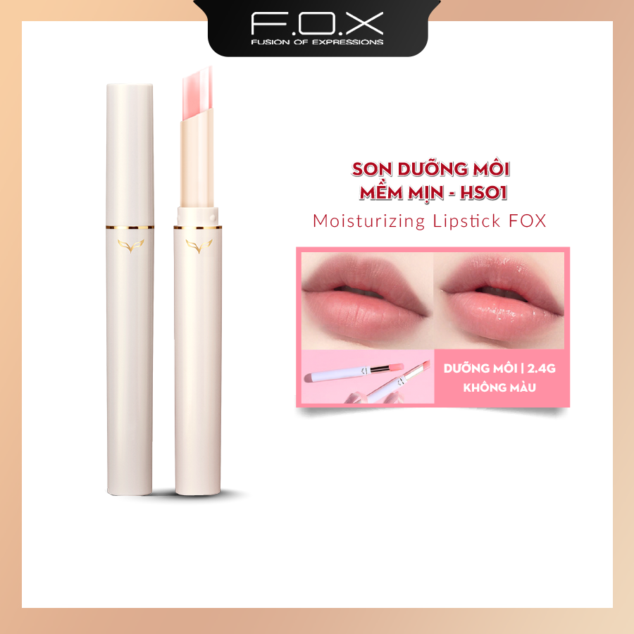 Son Dưỡng Môi Mềm Mịn FOX Moisturizing Lipstick 2.4g