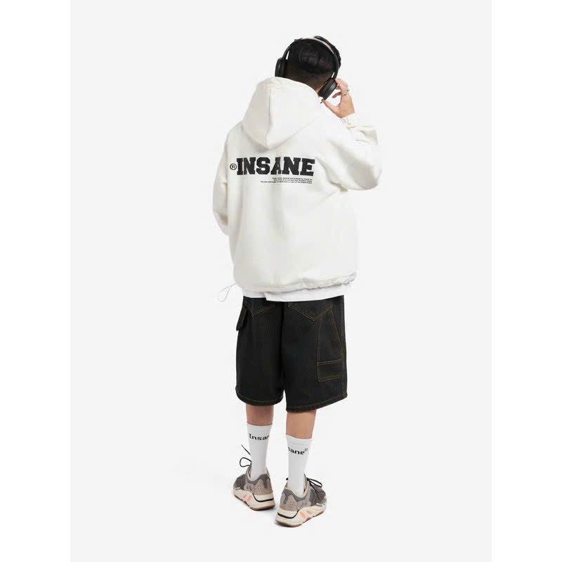 Áo Hoodie INSANE l Freaky Bear, Áo Hoodie Nam Nữ Unisex , Áo Khoác Hoodie Cặp Đôi Local Brand Form Rộng Có Mũ Hàn Quốc Cute Chống Nắng Giá Xưởng