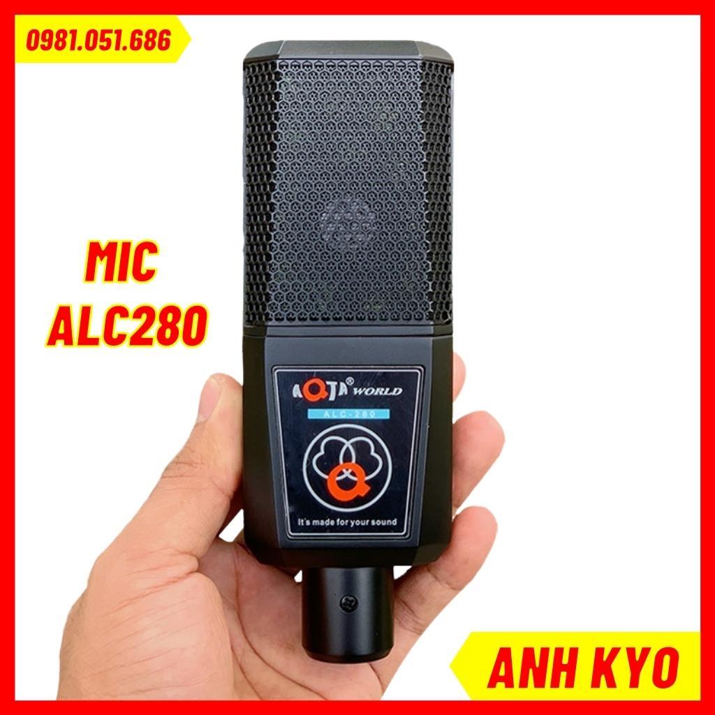 Combo thu âm livestream sound card h9 bluetooth autotune mic alc 280, mic livestream, micro hát karaoke cao cấp BH 1 năm