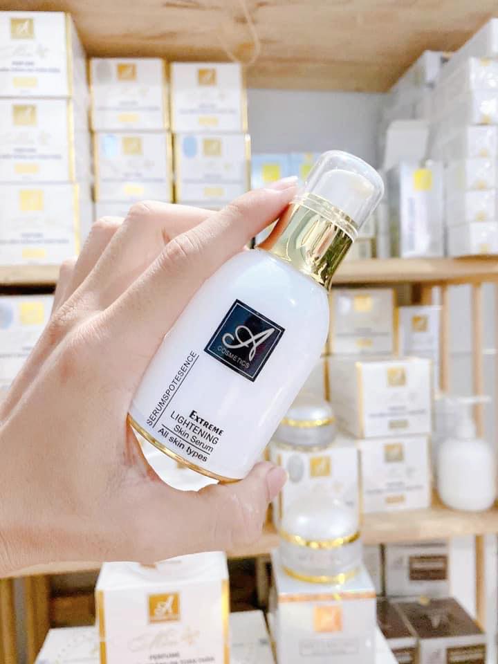 Serum huyết thanh trắng da, ngừa mụn, mờ thâm ,sẹo chữ A cosmetic 50ml