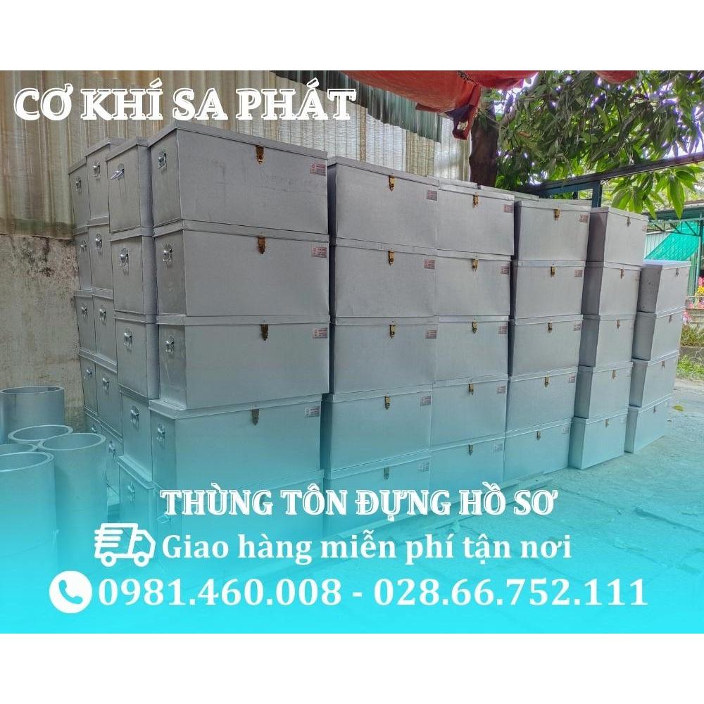 Rương tôn, hòm tôn đựng hồ sơ, tài liệu có khóa