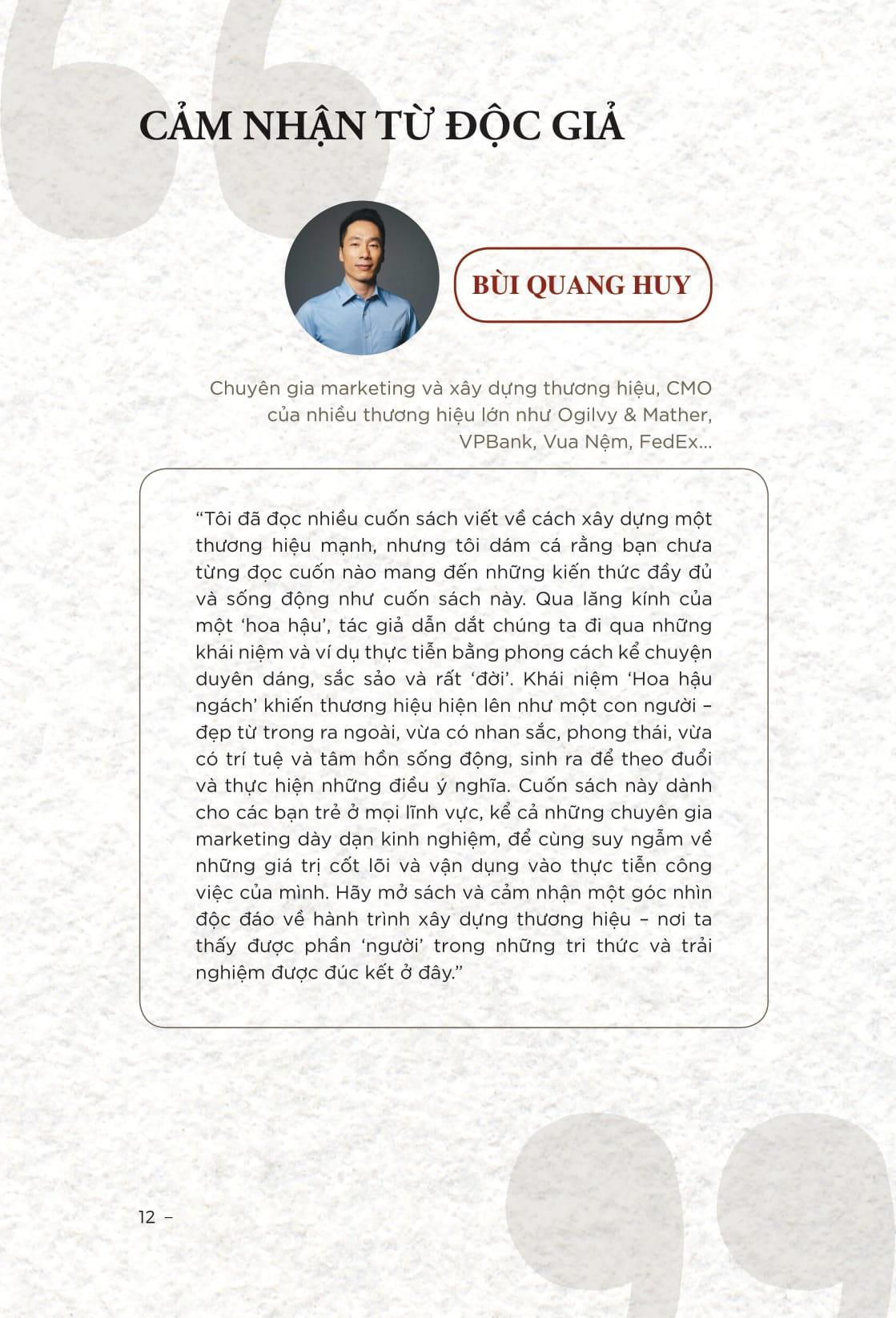 Sách - Hoa Hậu Ngách - Book 1 - Biến Thương Hiệu Thành Tiền - Bí Quyết Chiến Thắng Mọi Thị Trường