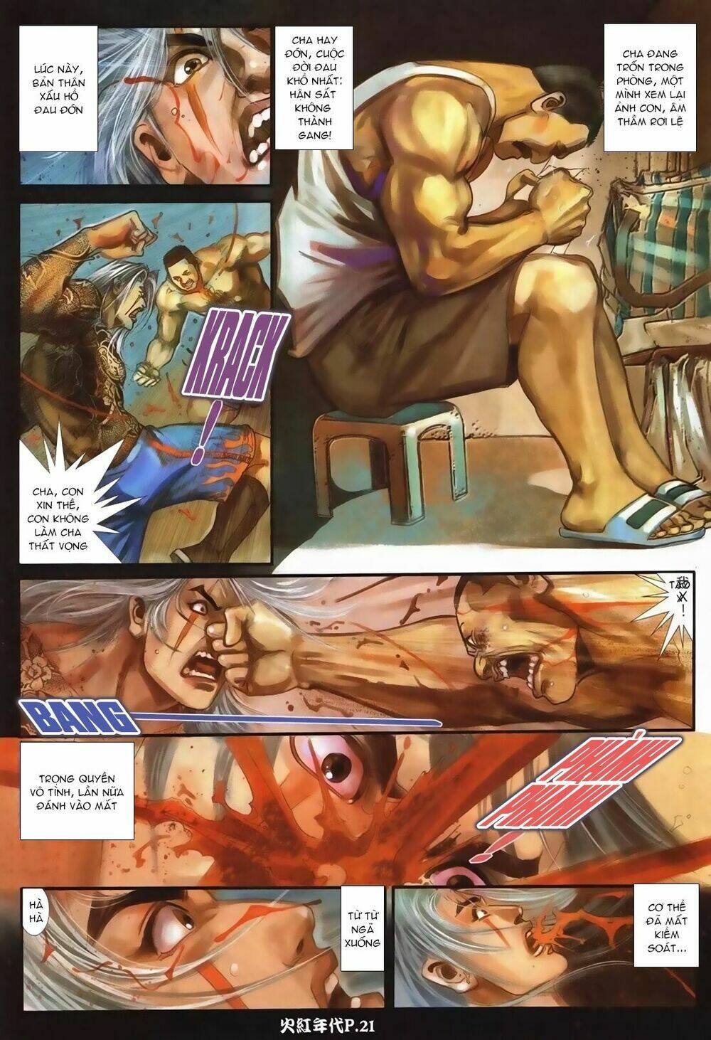 hỏa hồng niên đại hắc cốt đường chapter 81 19