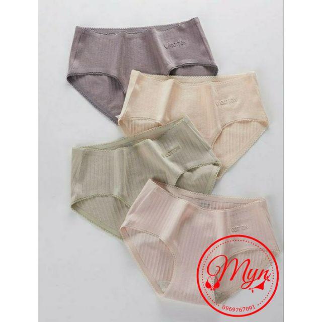 QUẦN LÓT NỮ COTTON THỜI TRANG THOÁNG KHÍ CHỐNG VI KHUẨN