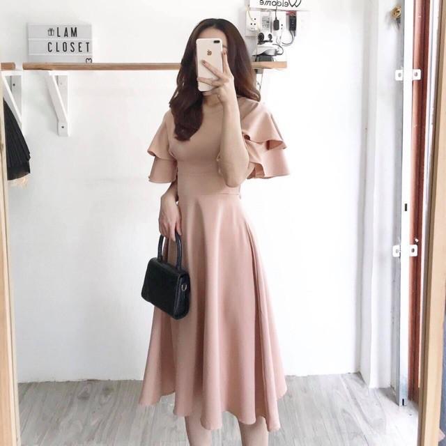 Đầm Suông Dài Bo Eo Nhiều Màu