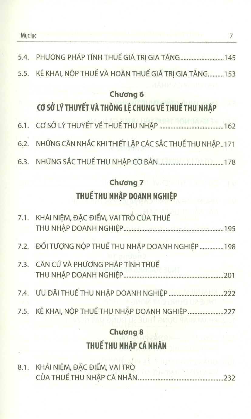 Giáo Trình Thuế - Thông Lệ Thế Giới Và Chế Độ Hiện Hành Tại Việt Nam