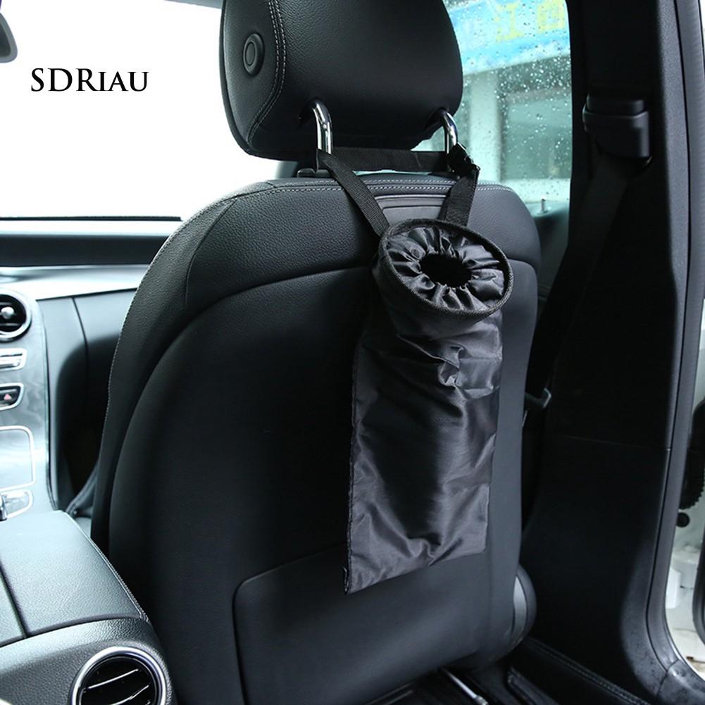 Túi rác bằng vải treo ghế trước dành cho xe hơi