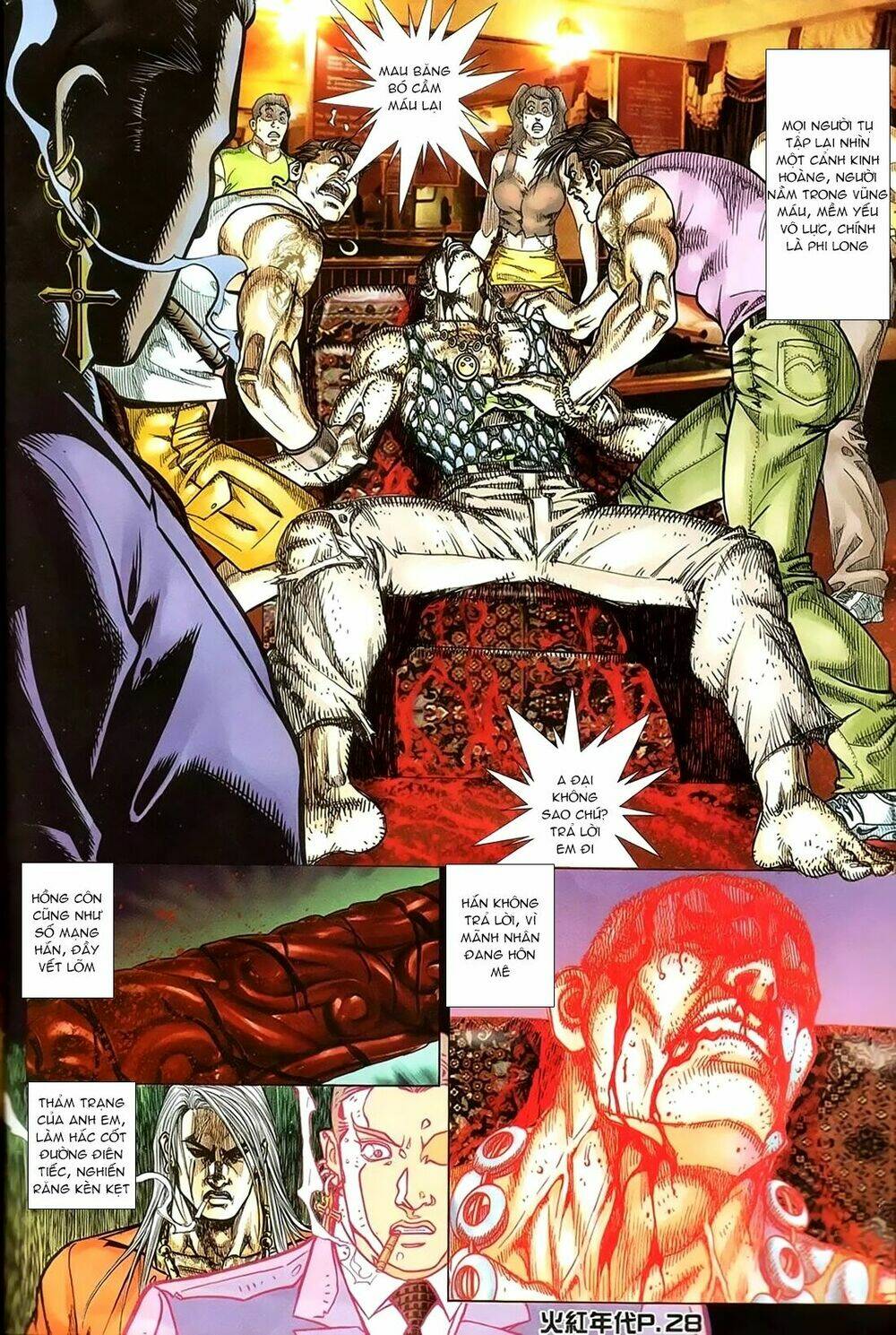 hỏa hồng niên đại hắc cốt đường chapter 156 23