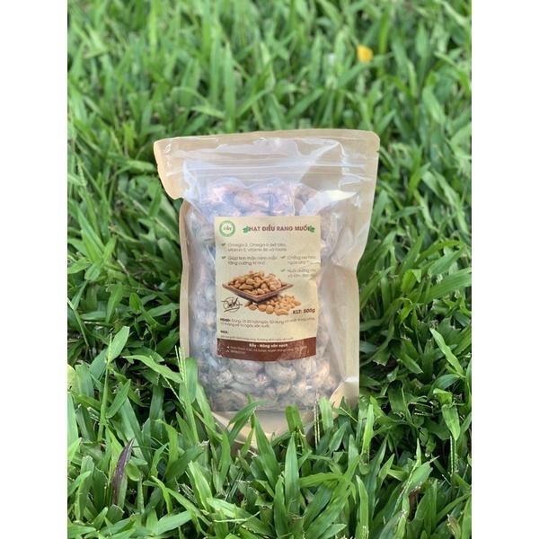 Hạt điều rang muối CAO FOOD từ hạt điều A cồ Bình Phước siêu dinh dưỡng, chỉ rang với 1% muối
