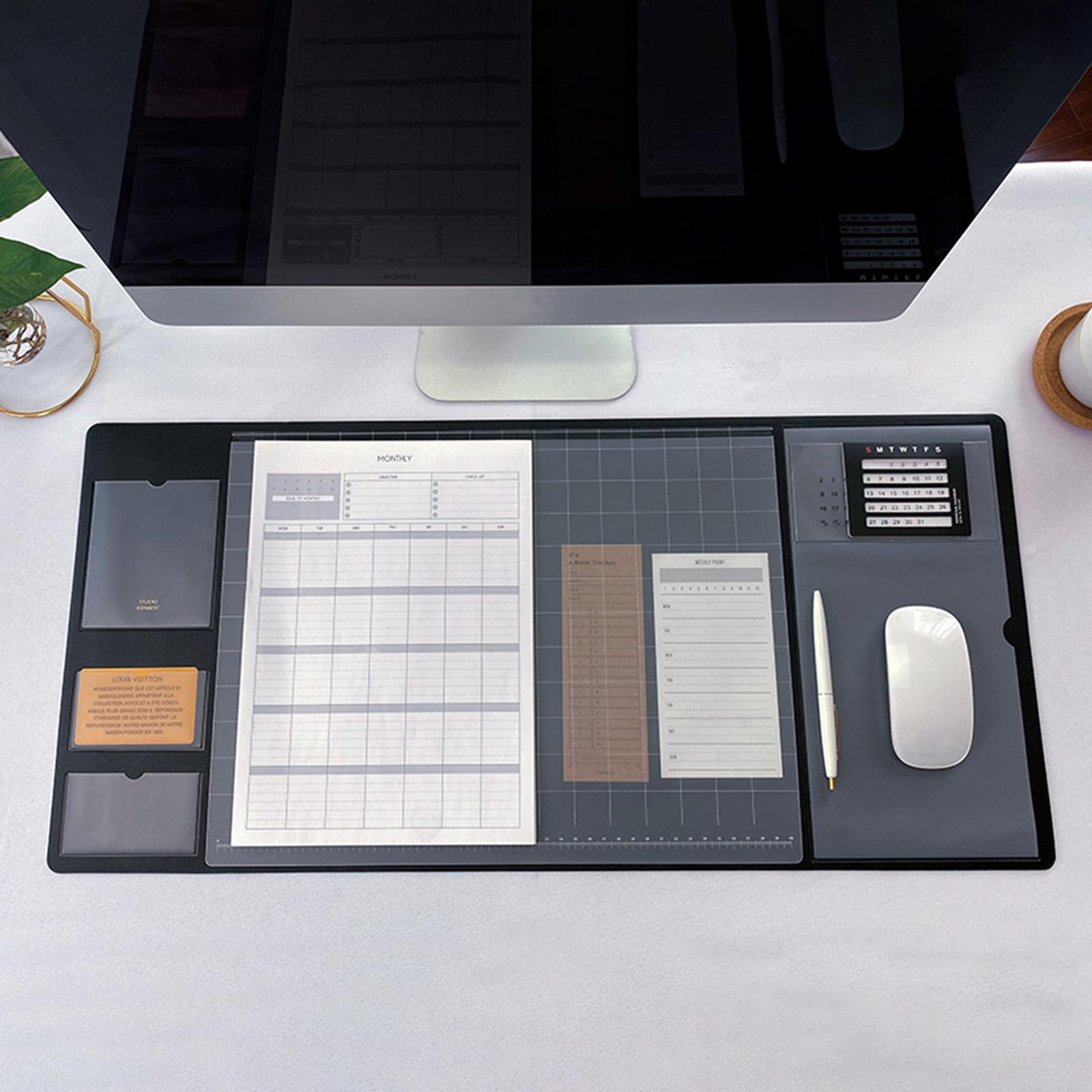 Office Desk Mat Desk Blotter Mouse Pad for Keyboard Office Desktop Computer Home