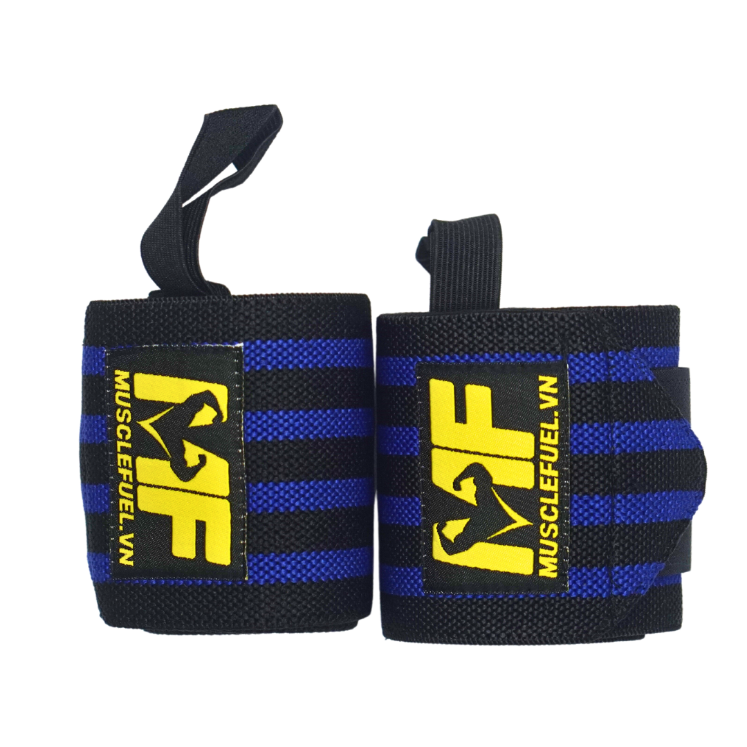 Dây quấn cổ tay MF, Dây bảo vệ cổ tay thể thao, tập gym 8cm x 63cm.