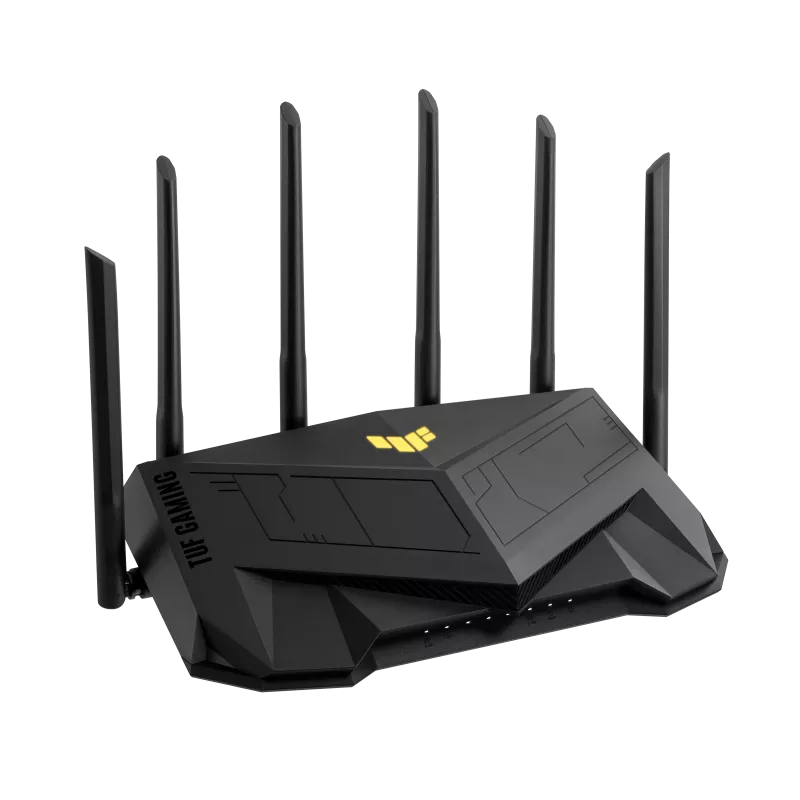 Router Wifi6 ASUS TUF-AX6000 Gaming Router Chuẩn AX6000/ 1148+4804 Mbps - Hàng Chính Hãng