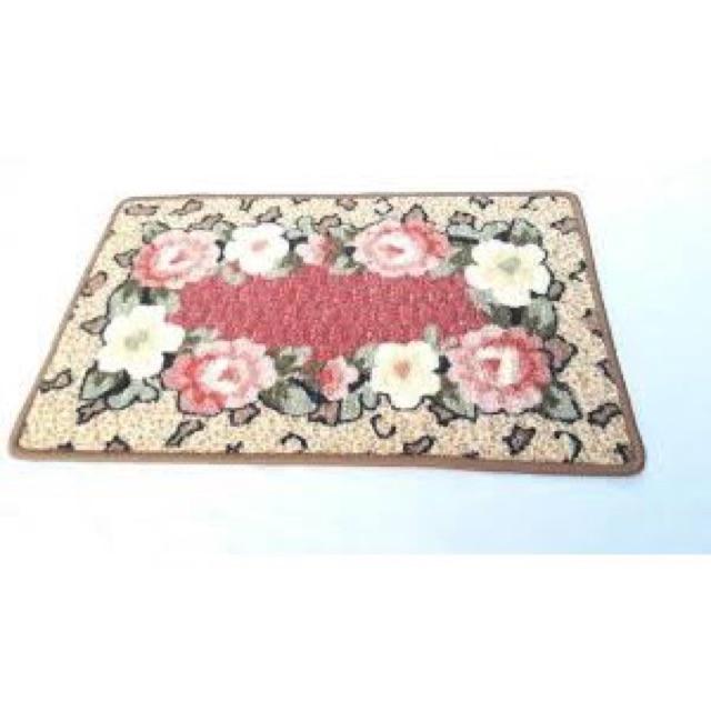 Set 2 thảm hoa 3D bo viền sang chảnh