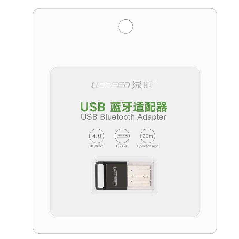 Ugreen UG30524US192TK BT 4.0 màu Đen USB nhận Bluetooth hô trợ APTX - HÀNG CHÍNH HÃNG