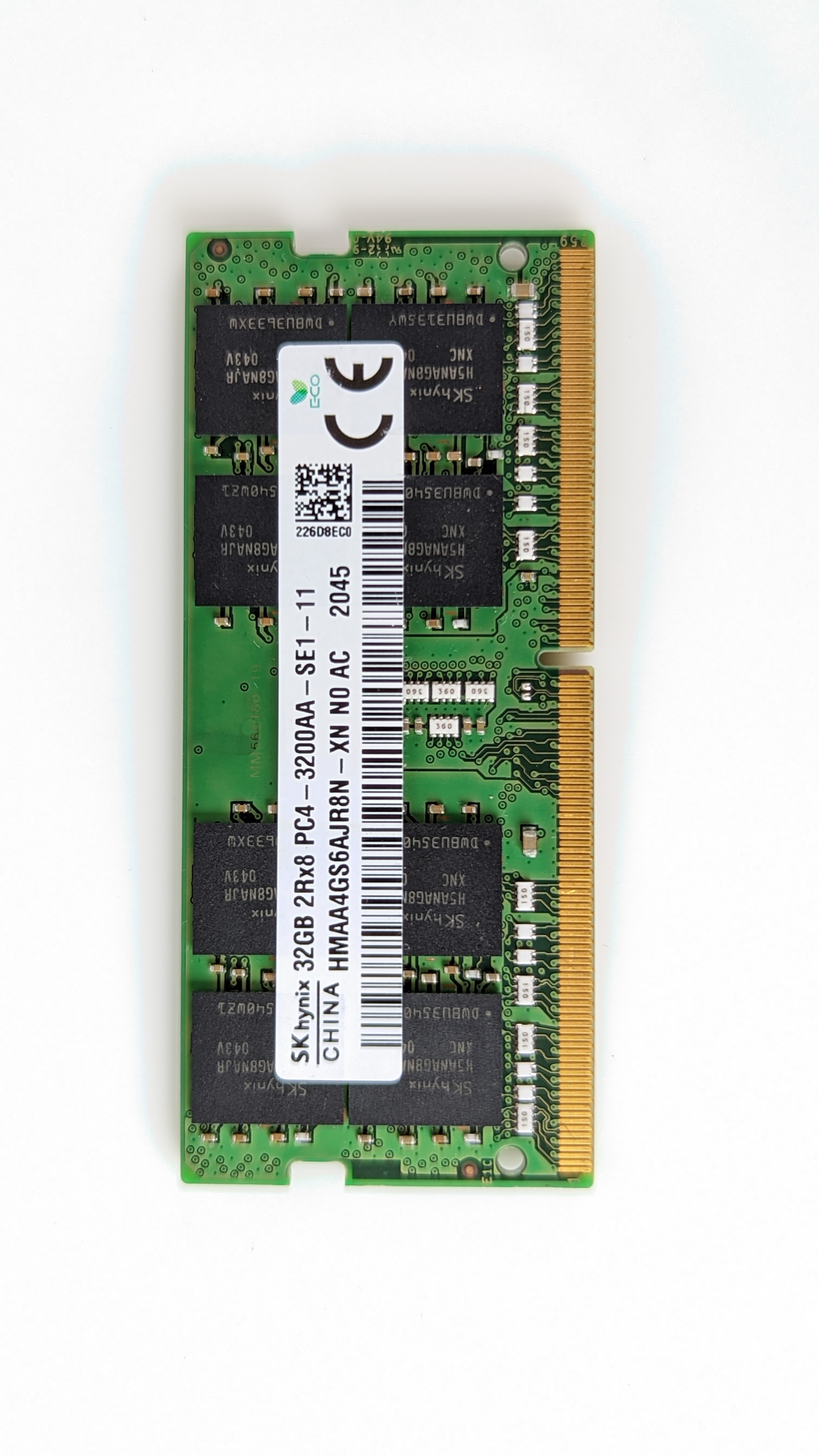 Ram Laptop DDR4 SK Hynix 32GB Bus 3200 SODIMM - Hàng Nhập Khẩu