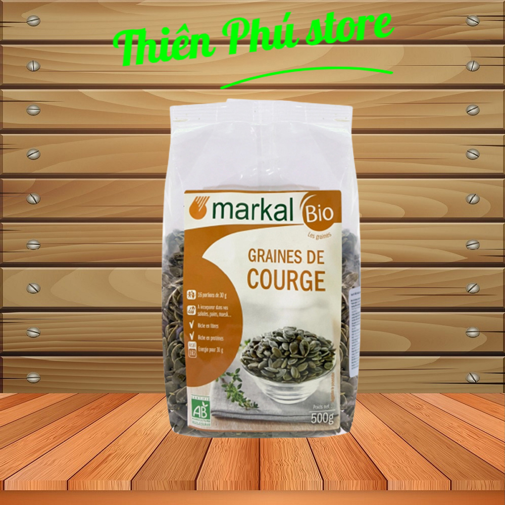 Hạt bí hữu cơ Markal 500g