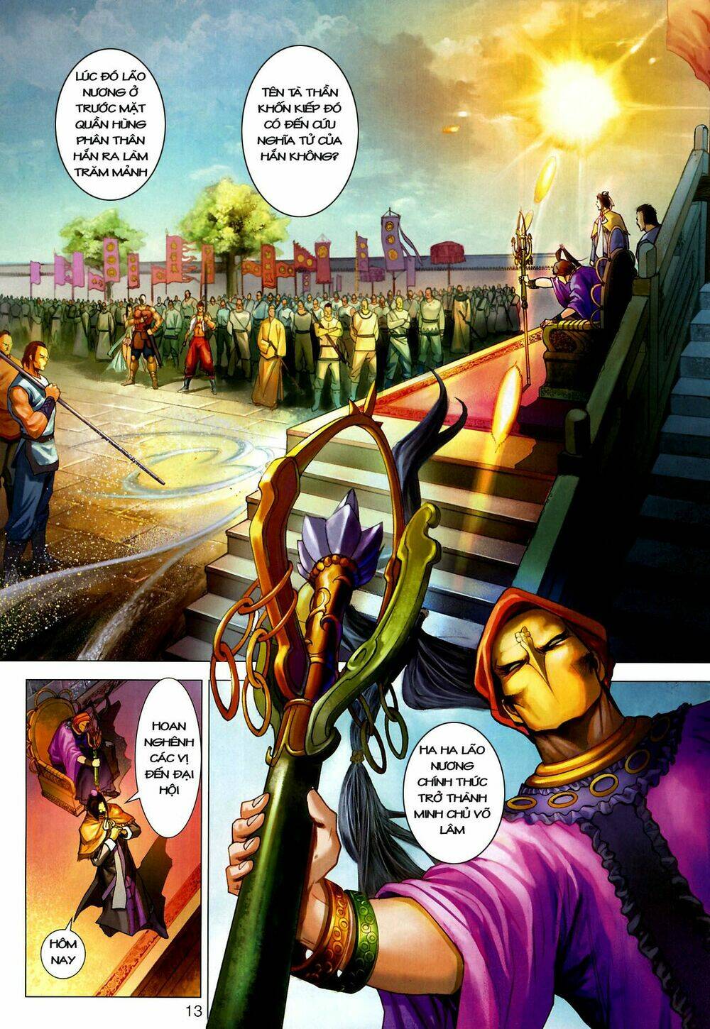 thần chưởng long kiếm phi chapter 12 13