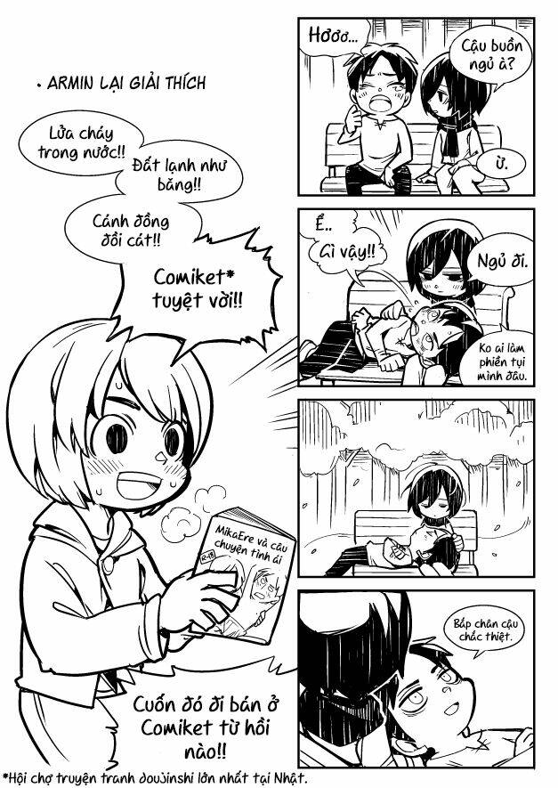 những mẫu chuyện xoay quanh eren và mikasa chapter 3 4