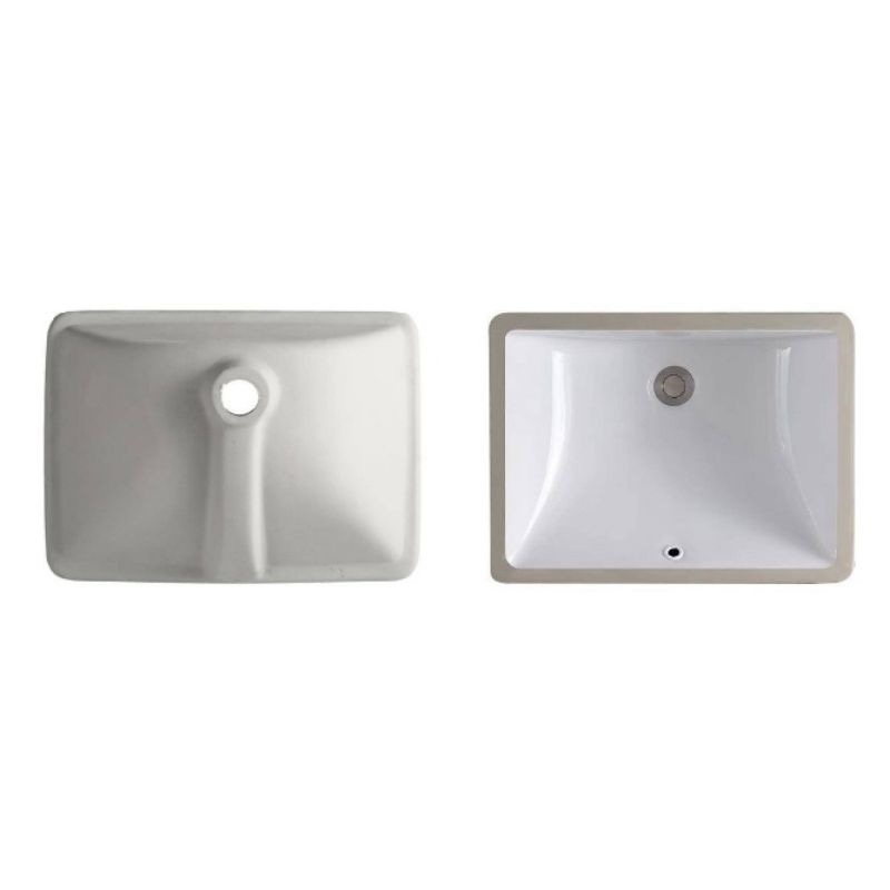 Lavabo sứ âm bàn cao cấp/ chậu rửa mặt âm bàn cao cấp