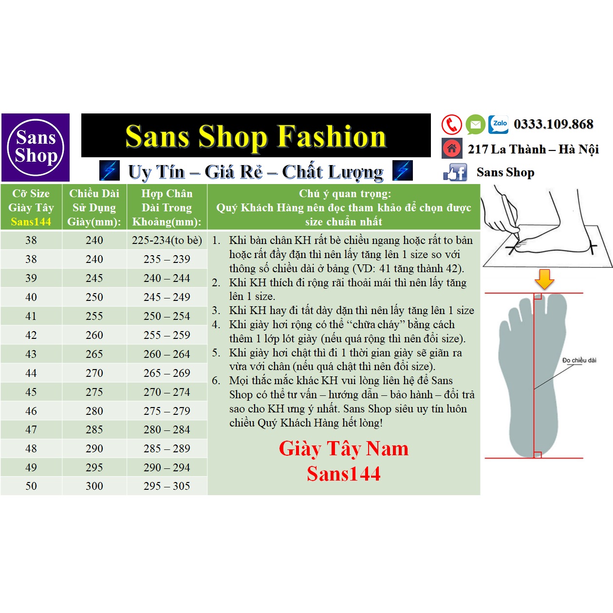 Giày da nam big size Sans144 giầy tây bigsize 44 45 46 47 48 49 50 to cỡ lớn công sở cao cấp lười không dây da bóng