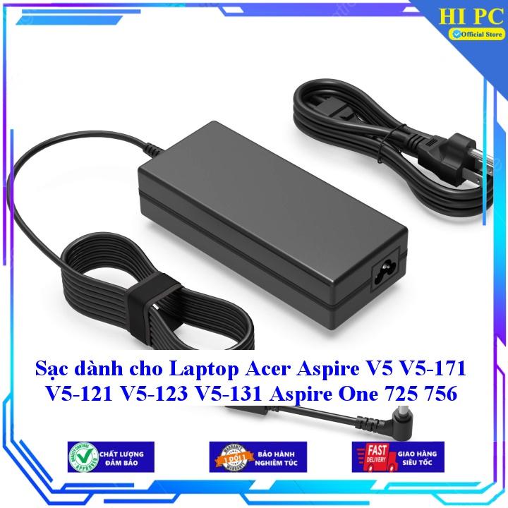 Sạc dành cho Laptop Acer Aspire V5 V5-171 V5-121 V5-123 V5-131 Aspire One 725 756 - Kèm Dây nguồn - Hàng Nhập Khẩu