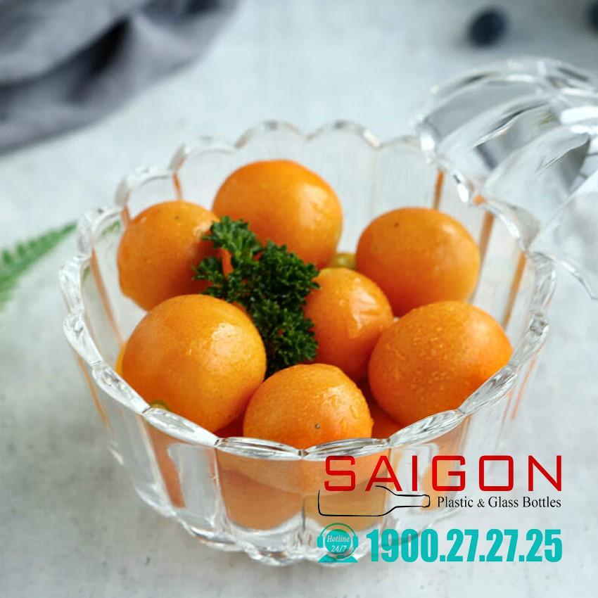 Hũ Thủy tinh Đựng Mứt Bí Ngô