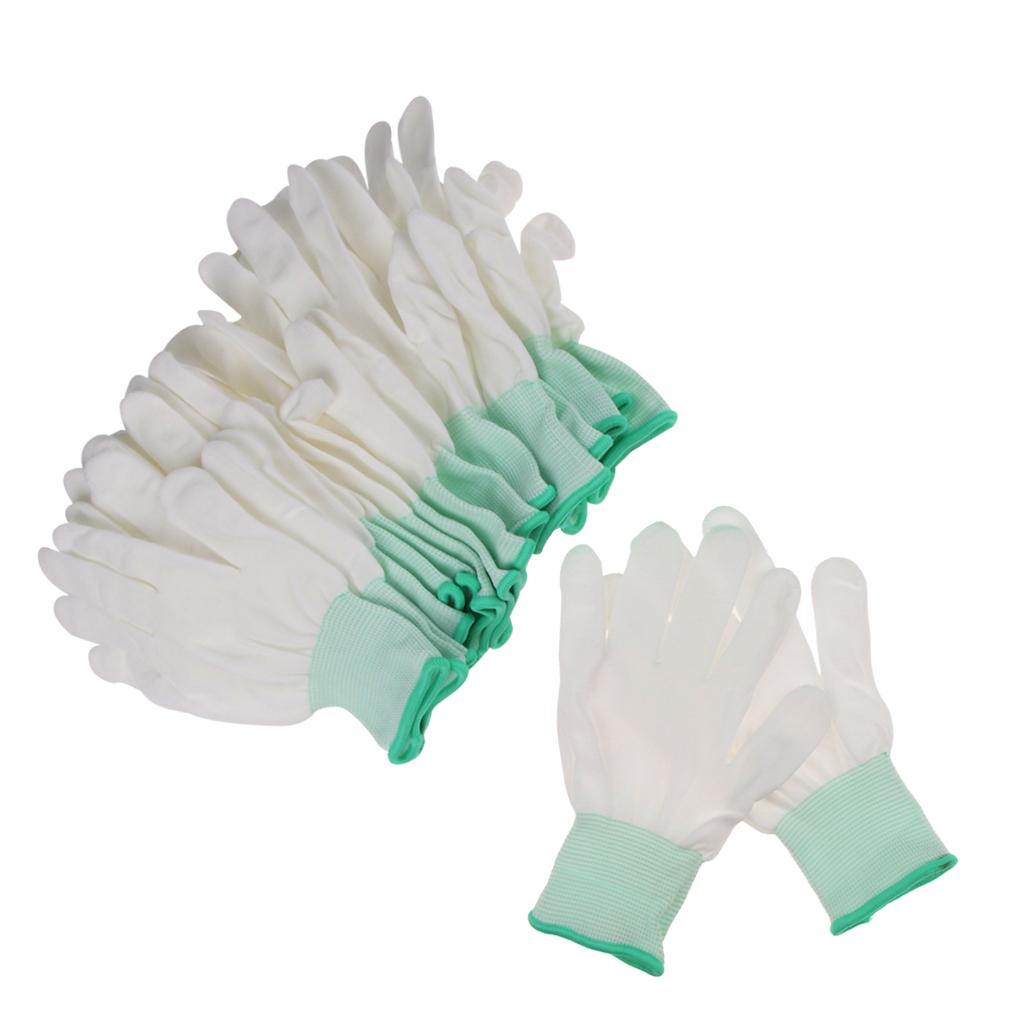 10 Cặp Găng Tay Chống Tĩnh điện An Toàn ESD Găng Tay Làm Việc điện Tử