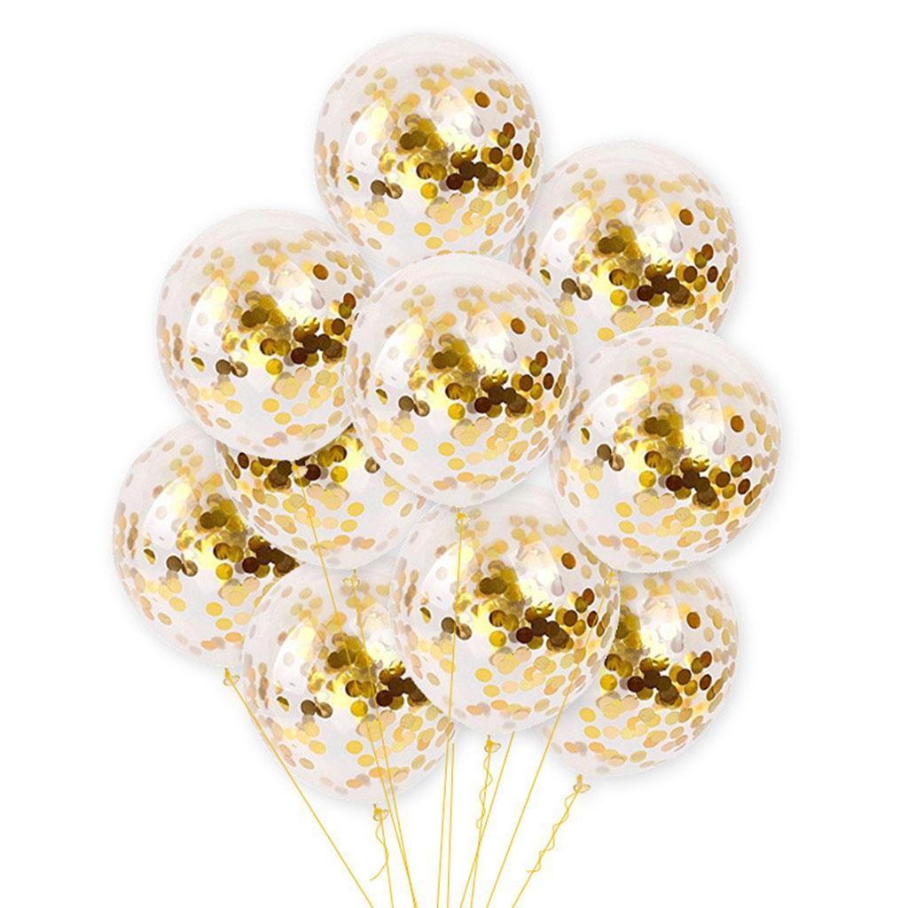 Happy New Year Balloon Tassel Bunting Banner Set Party Decoration Gold