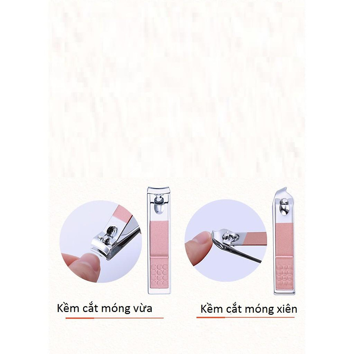 Bộ Bấm Móng Tay 18 Món Dụng Cụ Làm Nail Cây Nặn Mụn Lấy Khóe Kìm Dũa Nhíp - Hàng Loại 1 - Chính Hãng MINIIN