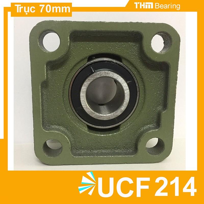 Giá đỡ hình vuông trục 70mm gối ucf214