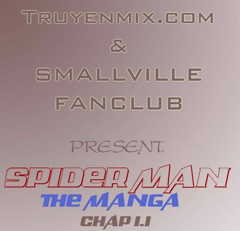 spider man - the manga chapter 1.1 1