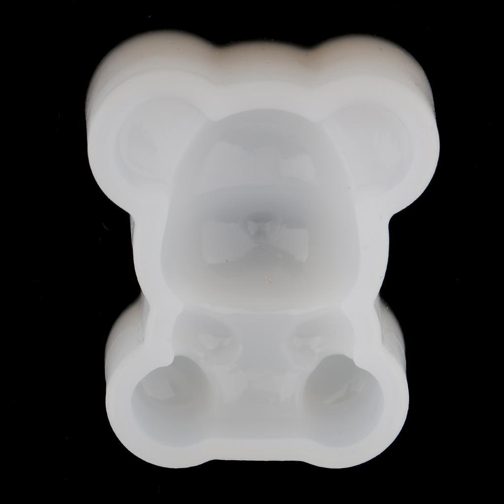 Cute Silicone Panda Mould DIY Craft Cake Chocolate Resin Crystal Making Mold