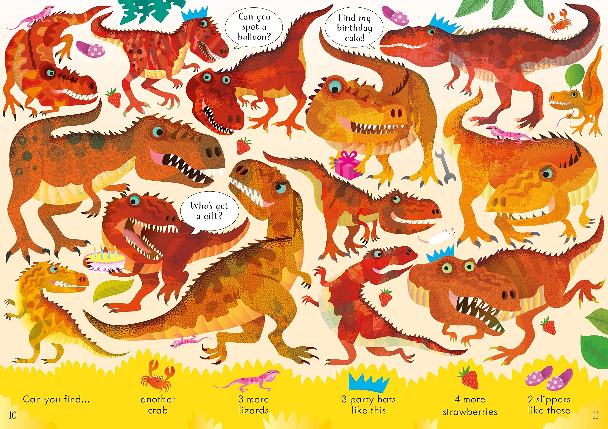 Look And Find Puzzles Dinosaurs