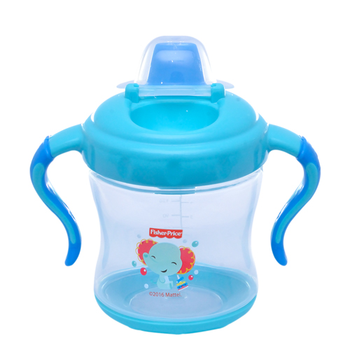 Cốc tập uống núm silicone Fisher Price 250ml - FP2011220