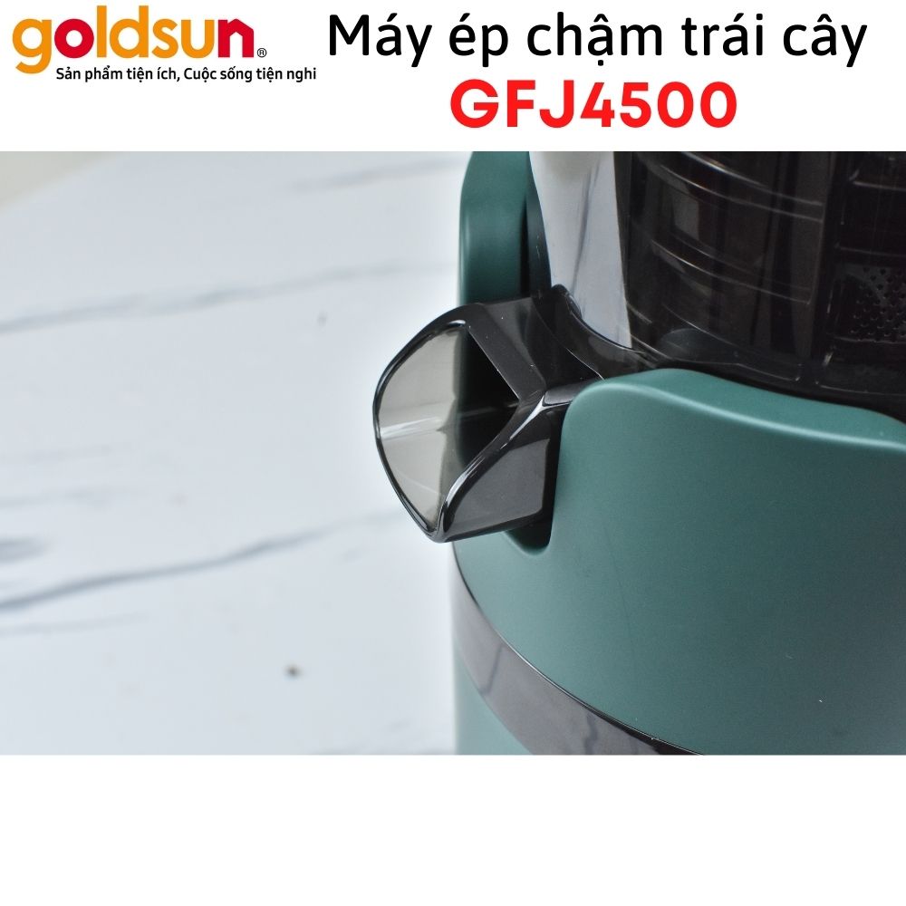 Máy Ép Chậm Trái Cây Goldsun GFJ4500 Nguyên Quả Kiệt Bã Lên Đến 98% Công Suất 200W - Hàng chính hãng