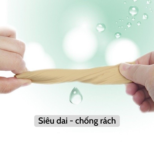 Giấy Ăn Gấu Trúc Cao Cấp Siêu Dai MINIIN - Giấy Rút Sợi Tre An Toàn Không Chất Tẩy Trắng 