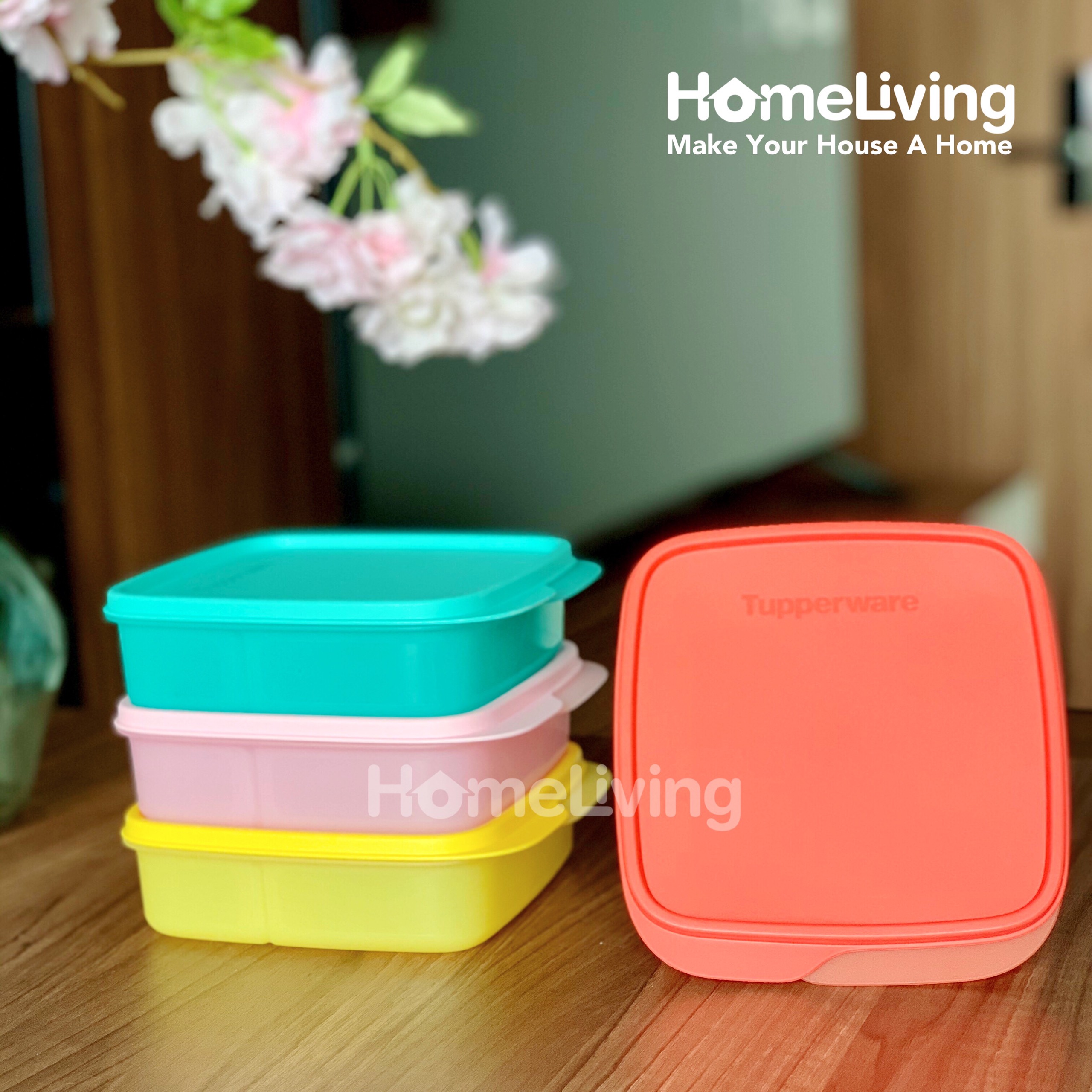 Hộp Cơm Chia 3 Ngăn Tupperware Lolly Tup 550ml