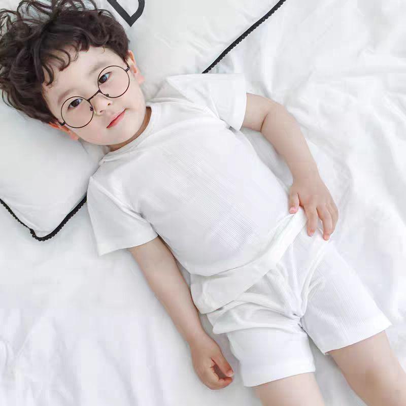 HÈ 2021- Quần Áo Cộc Tay Thun Gân Happy Baby Cho Bé