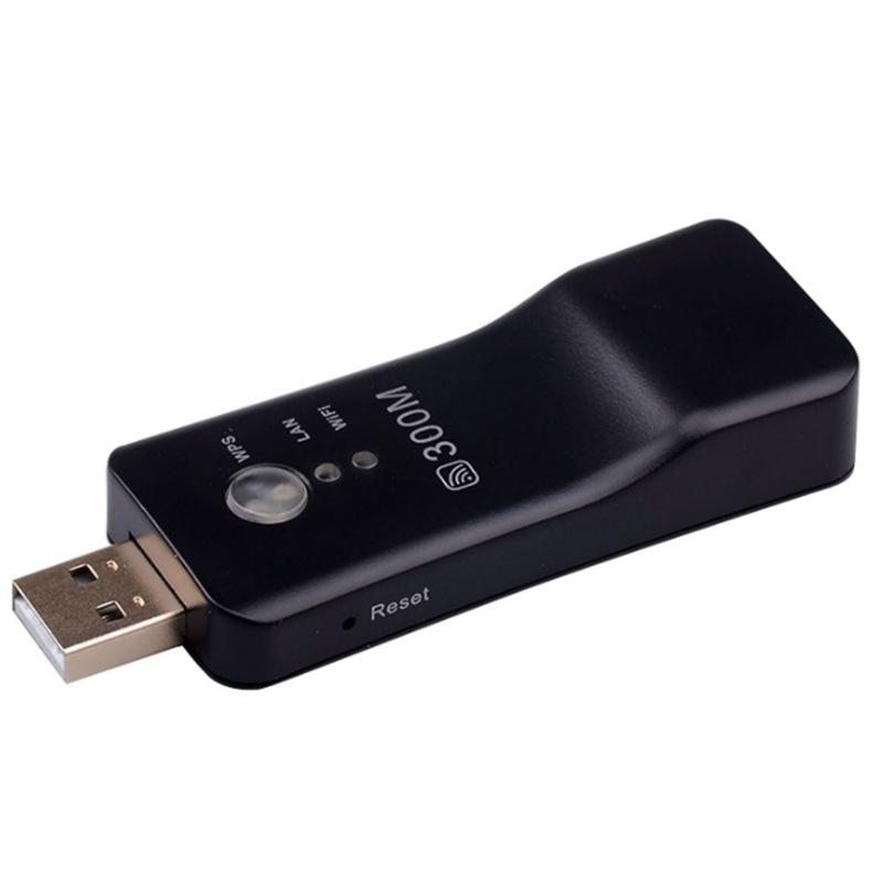 Bộ khuếch đại tín hiệu WiFi đặc biệt Bộ khuếch đại tín hiệu USB không dây mini di động Thẻ mạng mở rộng mạng không dây 300M