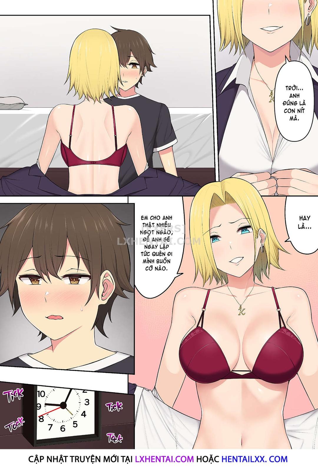 imaizumi đưa cả bầy gyaru về nhà mình chapter 3 46