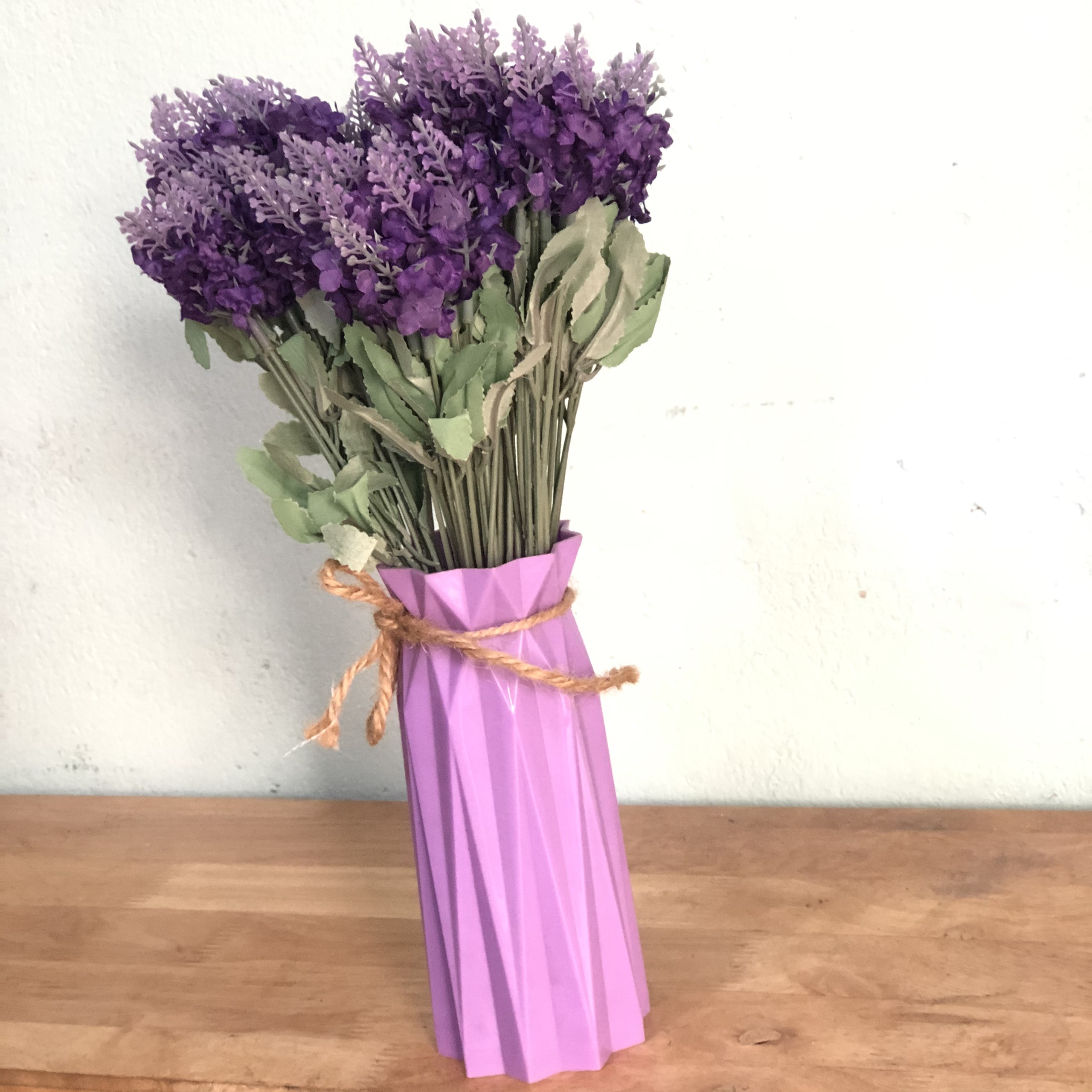 Bình hoa lavender tím lãng mạn (cả lọ và hoa)