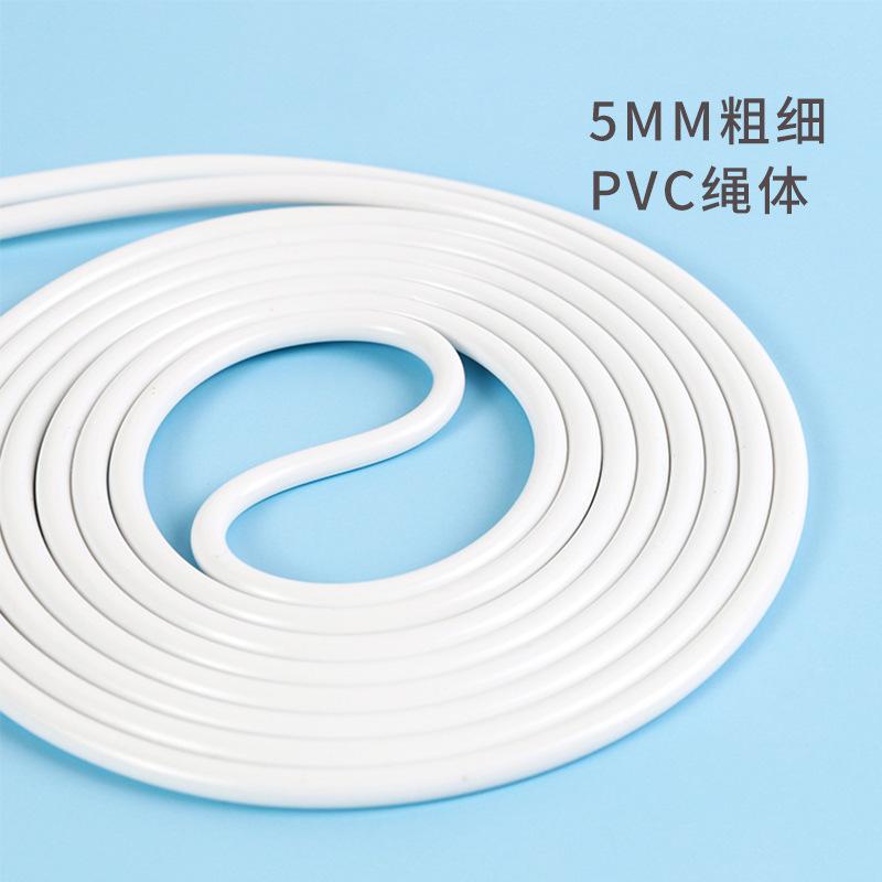 Mềm Đính Hạt Nhảy Dây Chống Trơn Trượt Tay Cầm Có Thể Điều Chỉnh Chống Rối Phân Đoạn Thể Dục Dây Nhảy Giữ Phù Hợp Luyện Tập Chơi