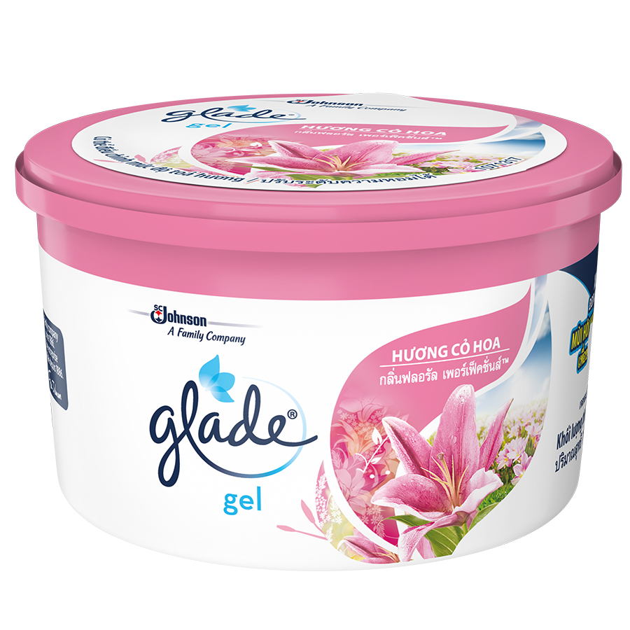 Hộp Sáp Thơm Mini Glade Hương Cỏ Hoa 70g