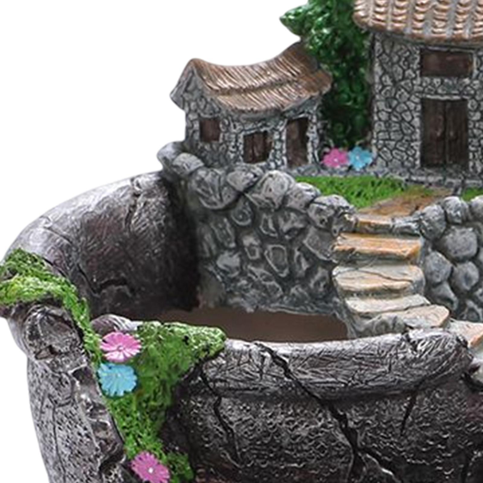 Succulent Plants Planter, Flower Pot  Micro Landscape Flowerpot for Bonsai