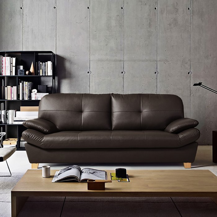 SF308 - GHẾ SOFA DA PU 3 CHỖ NGỒI