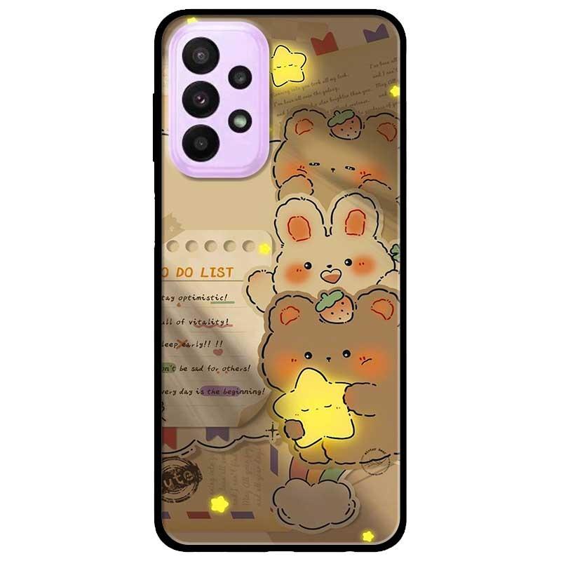 Ốp lưng dành cho Samsung A23 4G - A53 5G - A73 5G - Gấu Hug