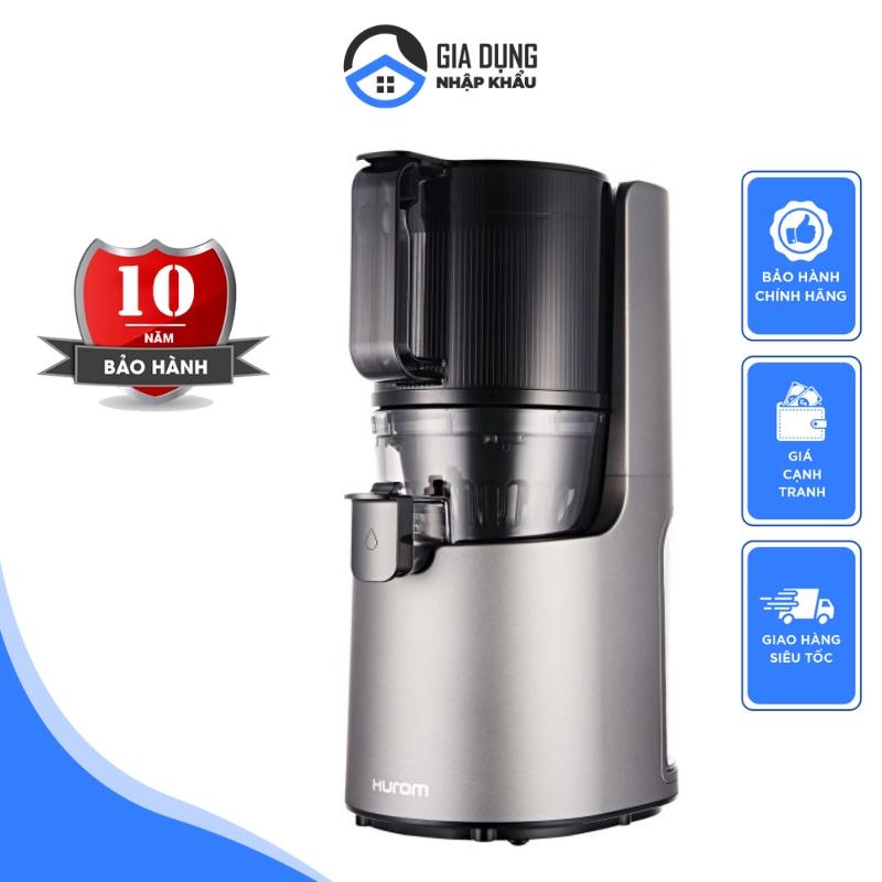 [BẢO HÀNH 10 NĂM]Máy Ép Chậm Hurom H200, Máy Ép Trái Cây, Hoa Quả, Miệng Rộng, Kiệt Nước, Dễ Vệ Sinh, Nội Địa Hàn - Đen